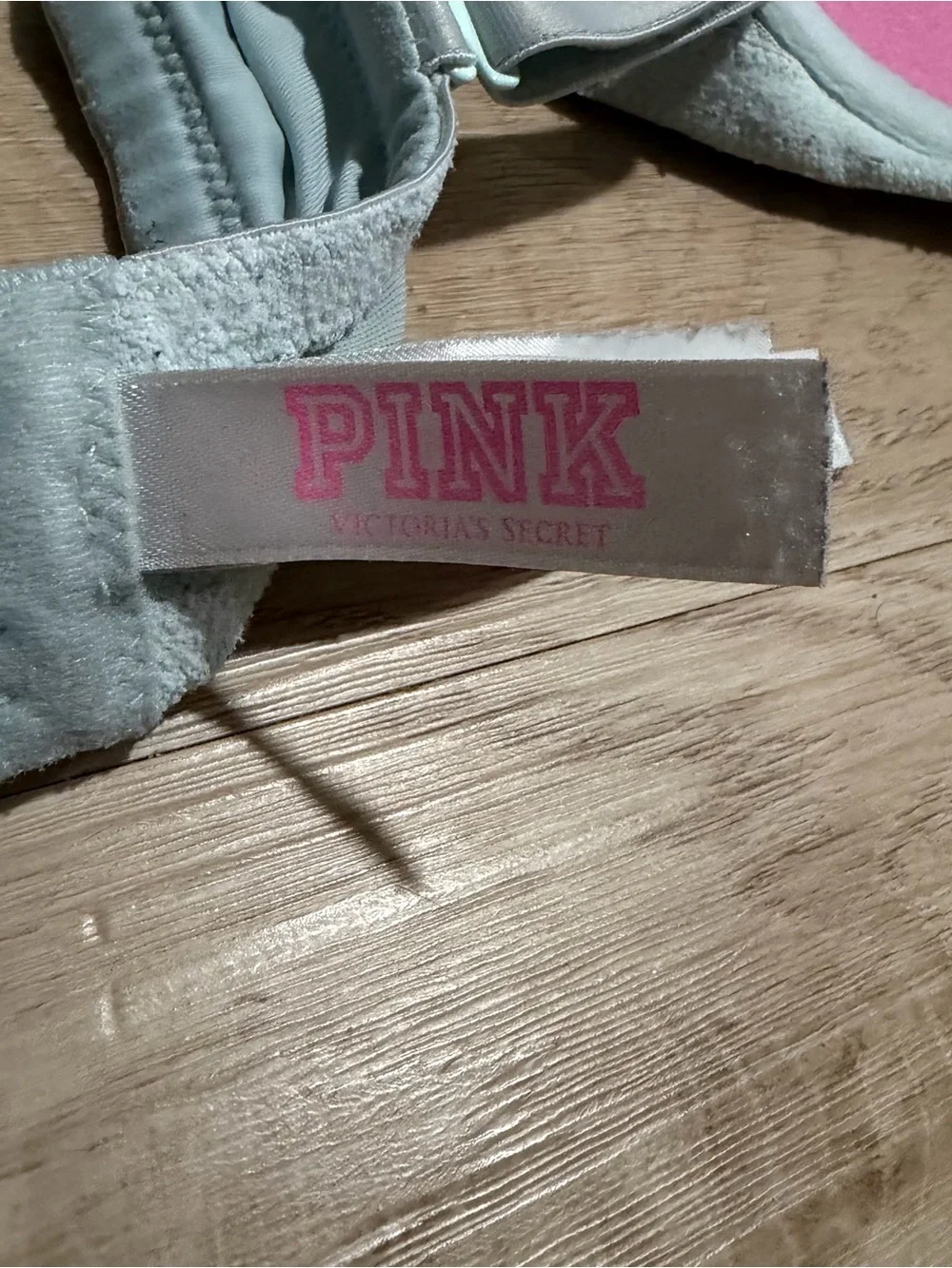 PINK Victoria's Secret Light Blue Molded T-Shirt Bra